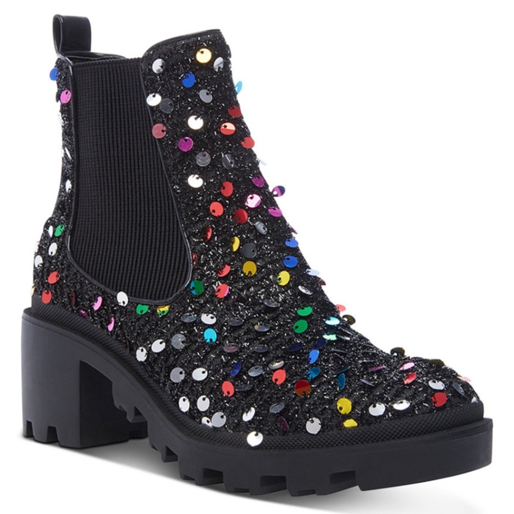 Betsey Johnson Rowann Lug Boots